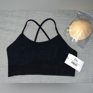 NWT Zyia Black Momentum Brilliant Bra XXL